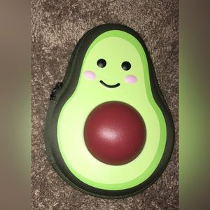 Academic EVA Zipper Pencil Pouch Avocado